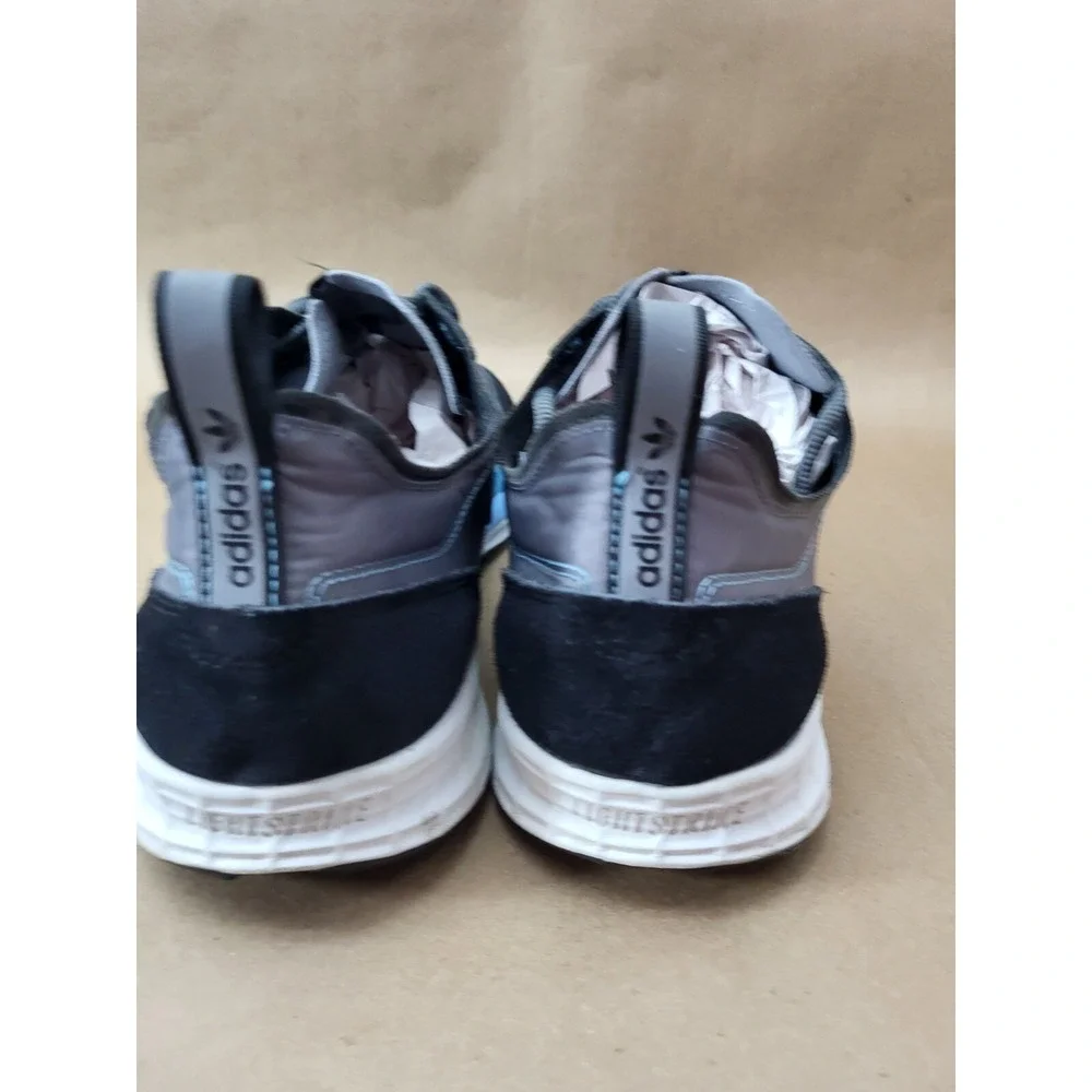 Adidas SL 7200 Core Black Baby Blue Grey White Size 12 FV4421